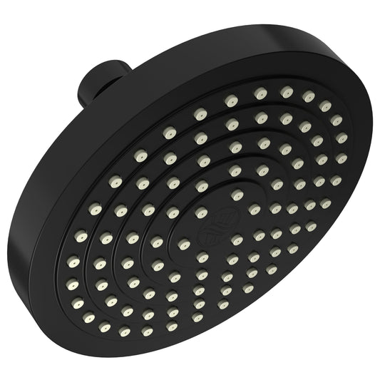 Water Saving Shower Head - Matte Black - High Pressure and Low Flow