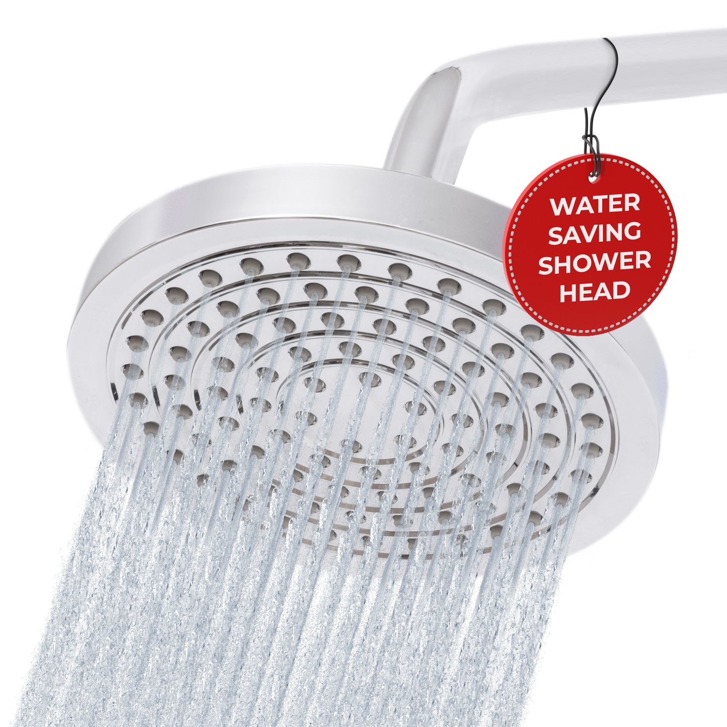 Rain Shower Head - Chrome