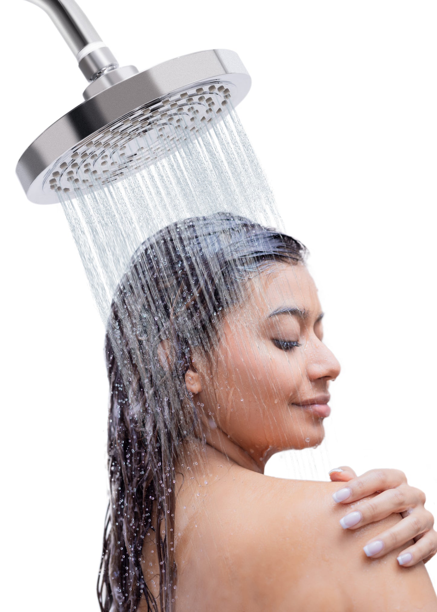 Rain Shower Head - Chrome