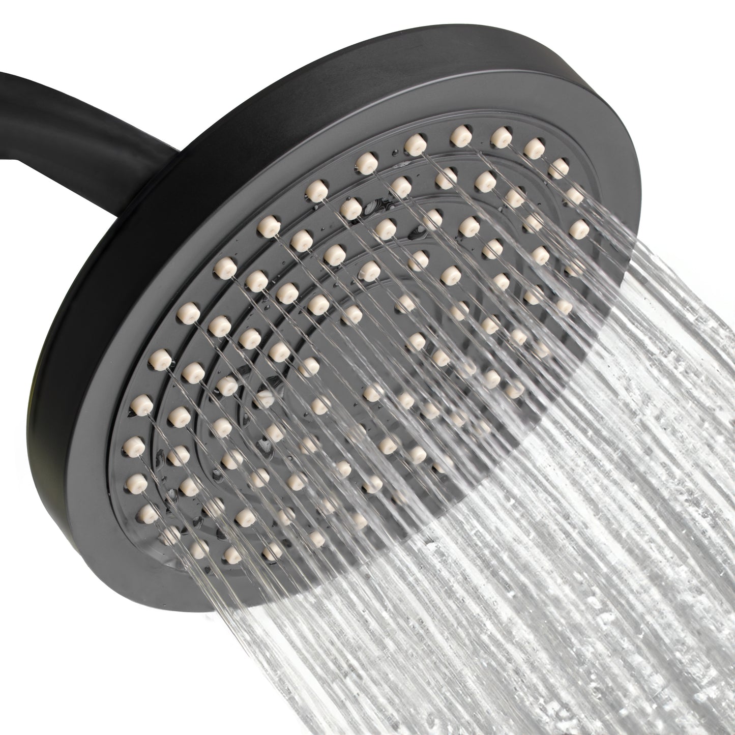 Rain Shower Head - Matte Black